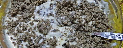 Шаг 10: халвичного чизкейка