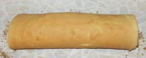 Шаг 3: рулета из халвы