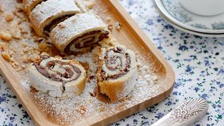 Рецепт Рулета с халвой