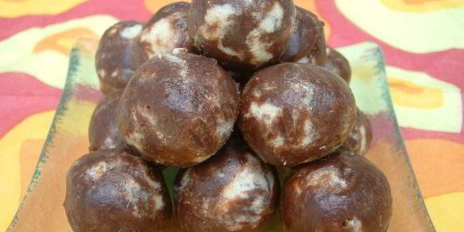 Рецепт трюфелей из халвы