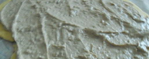 Шаг 7: творожного рулета с халвой