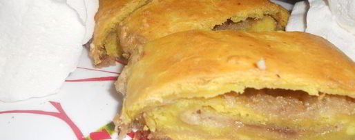 Шаг 9: творожного рулета с халвой