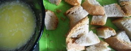 Шаг 1: хлебного пудинга с ягодой