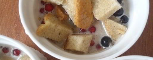 Шаг 5: хлебного пудинга с ягодой