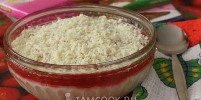 Рецепт клубничного десерта с маскарпоне