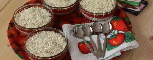 Шаг 14: клубничного десерта с маскарпоне