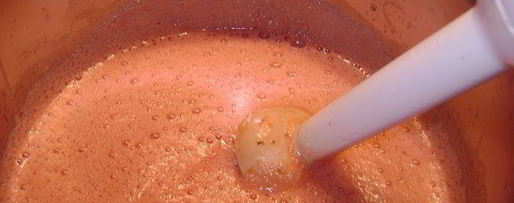 Шаг 3: клубничного сорбета с мятным вкусом