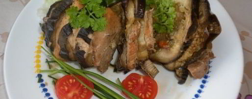 Шаг 4: баклажановых конфеток с курицей