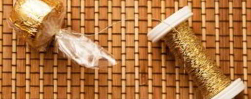 Шаг 5: букета из конфет с шампанским