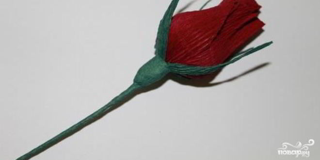 Рецепт бутонов роз из конфет