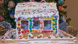 Рецепт Домика из конфет