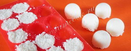 Шаг 7: кокосовых конфет с фундуком