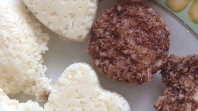 Рецепт Кокосовых конфет с медом