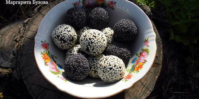 Рецепт конфет день и ночь