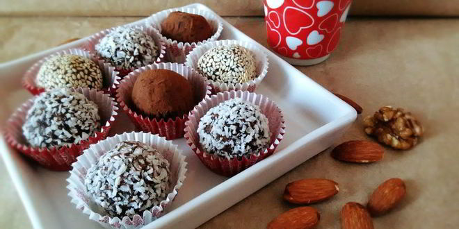 Рецепт конфет из сухофруктов и орехов