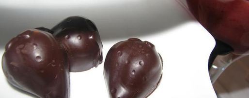 Шаг 7: конфет клубника в шоколаде