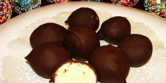 Рецепт конфет снежок