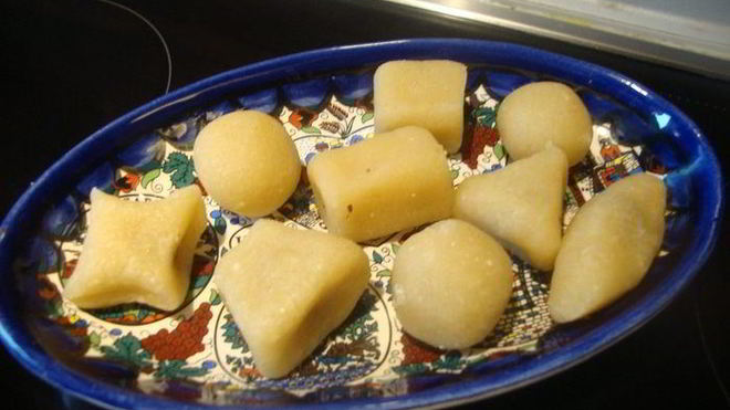 Рецепт Марципановых конфет Сладкая геометрия