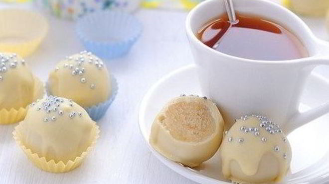 Рецепт Миндальных конфет в белом шоколаде