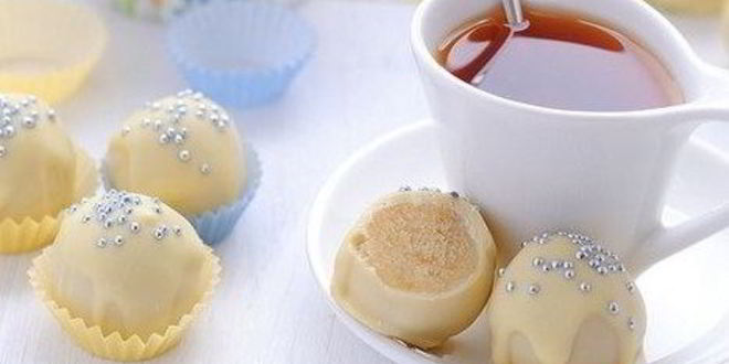 Рецепт миндальных конфет в белом шоколаде