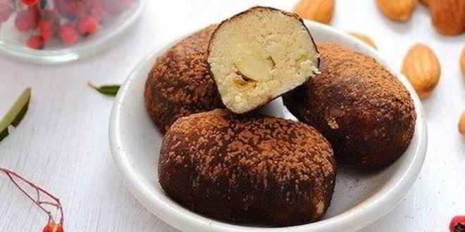 Рецепт миндальных конфет