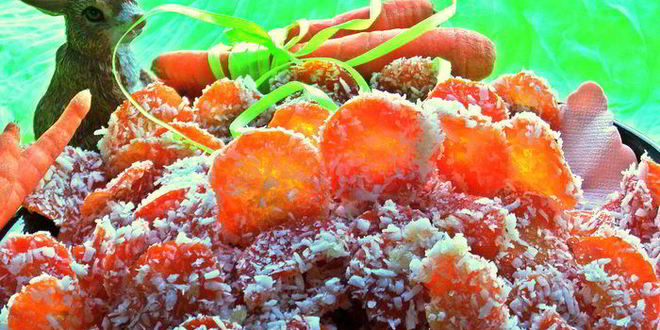 Рецепт морковных конфет в кокосе