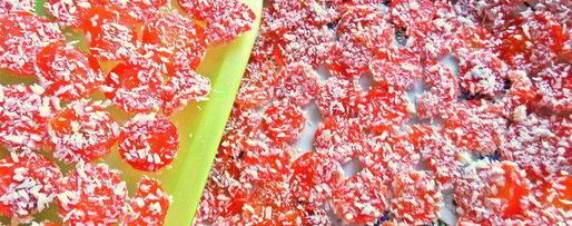 Шаг 8: морковных конфет в кокосе