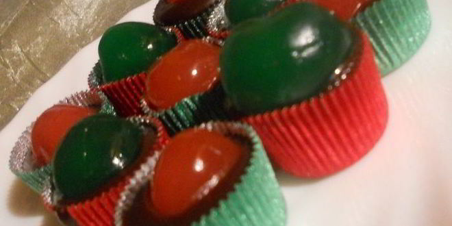 Рецепт мягких шоколадных конфет с ромом и вишней