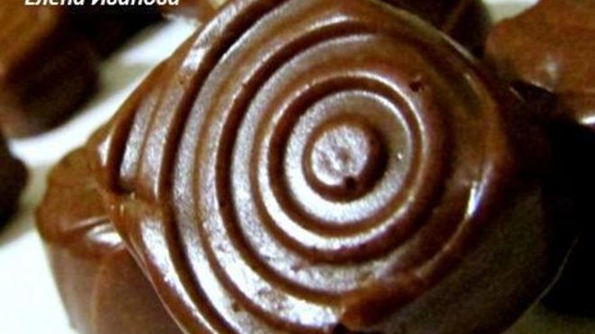 Рецепт Шоколадна-желейных конфетки