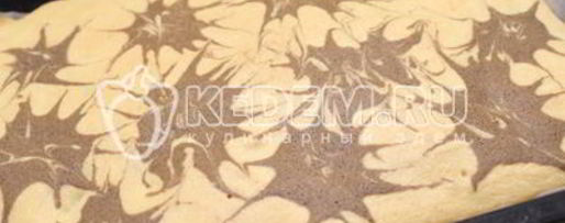 Шаг 11: бисквитного рулета с кремом новогодний салют