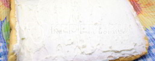 Шаг 14: бисквитного рулета с кремом новогодний салют