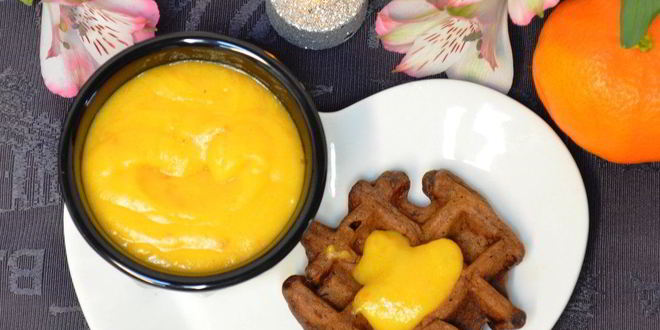 Рецепт блаженства тыквенно-хурмовый курд