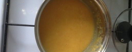 Шаг 3: блинного тортика с кремом из апельсинов и сгущенки