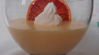 Рецепт Фруктового крема из апельсина