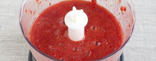 Шаг 2: клубничного курда