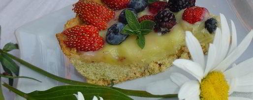 Шаг 9: кростаты с ягодами и заварным кремом