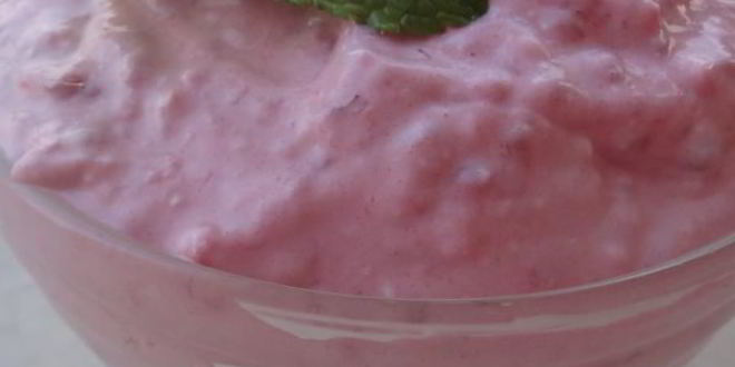 Рецепт малинового крема