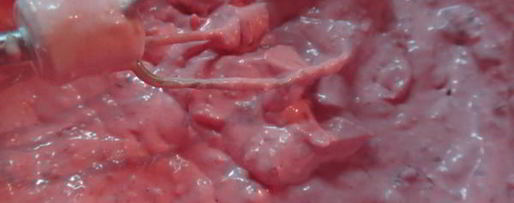 Шаг 3: малинового крема