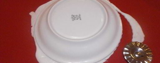 Шаг 1: мешочков из моцареллы с кремом из сыра бри, трюфельным медом и лепестками трюфеля