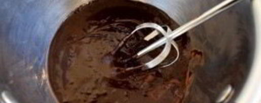 Шаг 5: рожек с шоколадным кремом