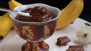 Рецепт Шоколадна-бананового крем