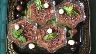 Рецепт Шоколадного крема из манной крупы