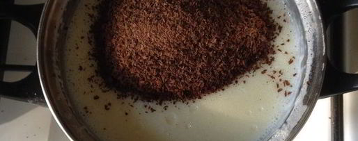 Шаг 1: шоколадного крема из манной крупы