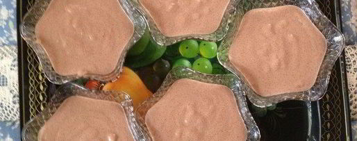 Шаг 3: шоколадного крема из манной крупы