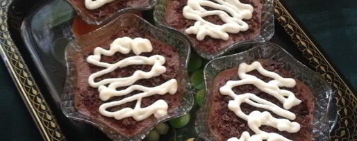 Шаг 6: шоколадного крема из манной крупы