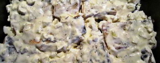 Шаг 6: судака под кремовой шубкой