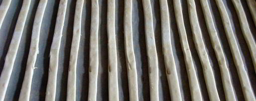 Шаг 6: торта-полена из слоеного теста с шоколадным кремом