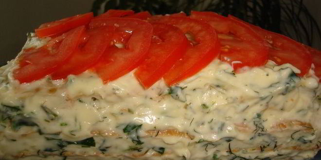 Рецепт тортика из кабачков со сливочно-сырным кремом