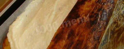 Шаг 11: тыквенного рулета с творожным кремом