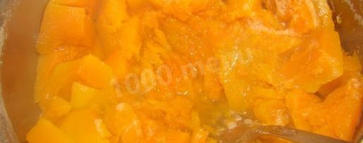 Шаг 14: тыквенного рулета с творожным кремом